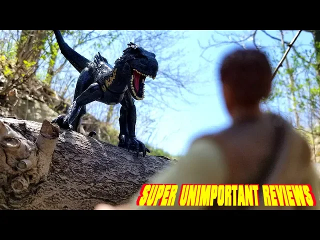 mattel jurassic world fallen kingdom indoraptor super poseable dinosaur review